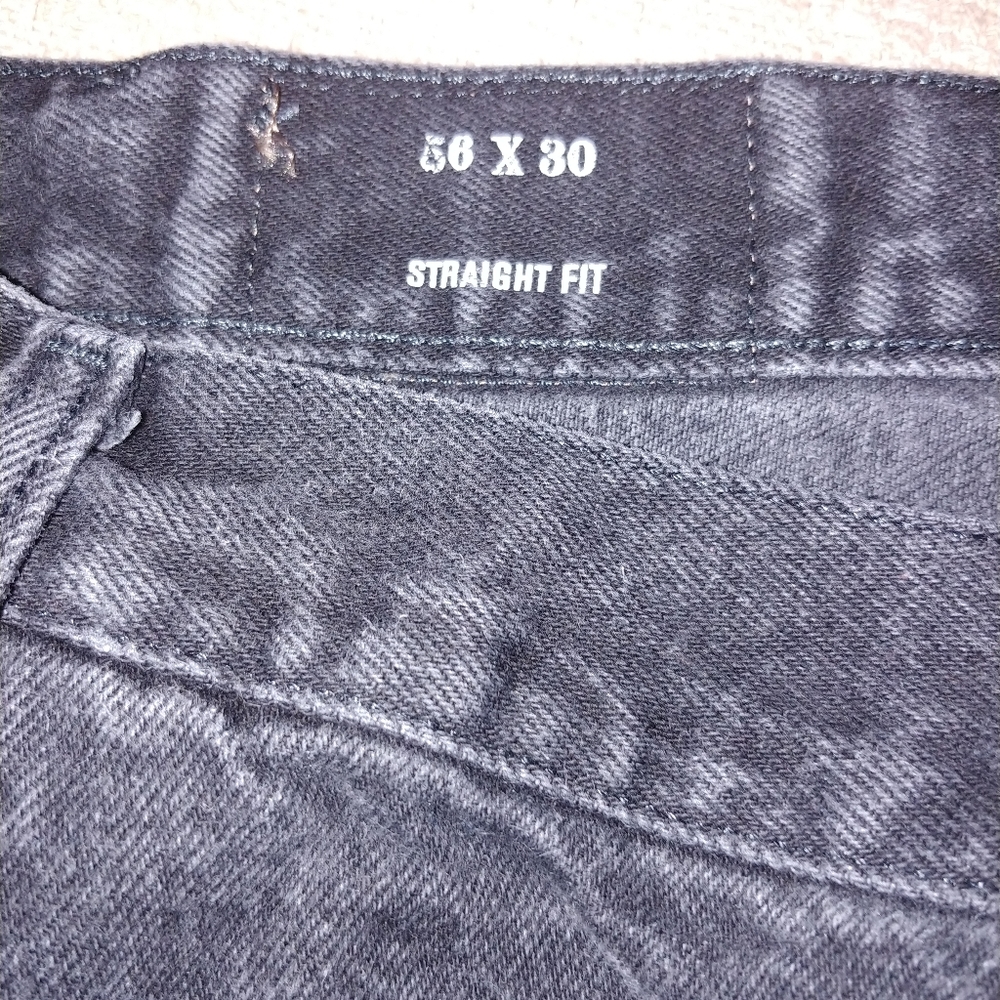 Men's Nautica straight fit jeans in black